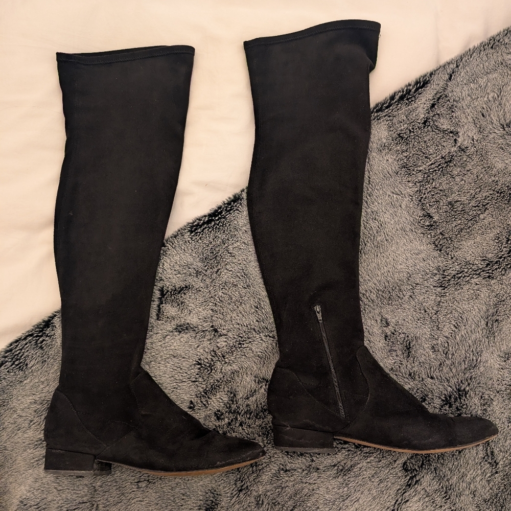 Banana Republic Black Over-the-Knee Women's Boots
